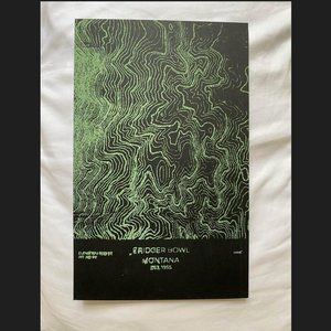 Vintage Bridger Bowl Montana Print